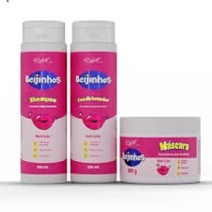 KIT BEIJINHOS MORANGO 3PÇS BELKIT